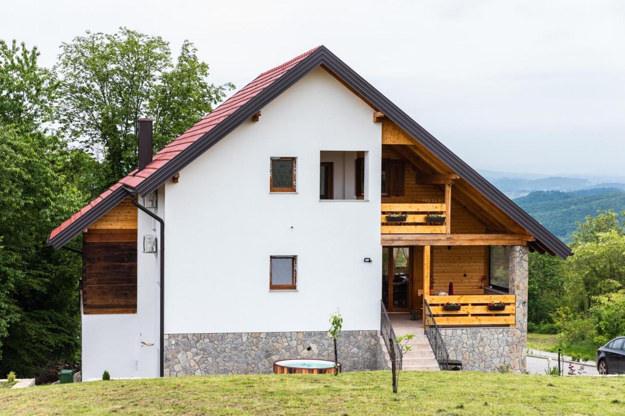Apartment Stone And Wood Cetingrad Exterior photo